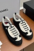 Женские замшевые кроссовки Chanel premium