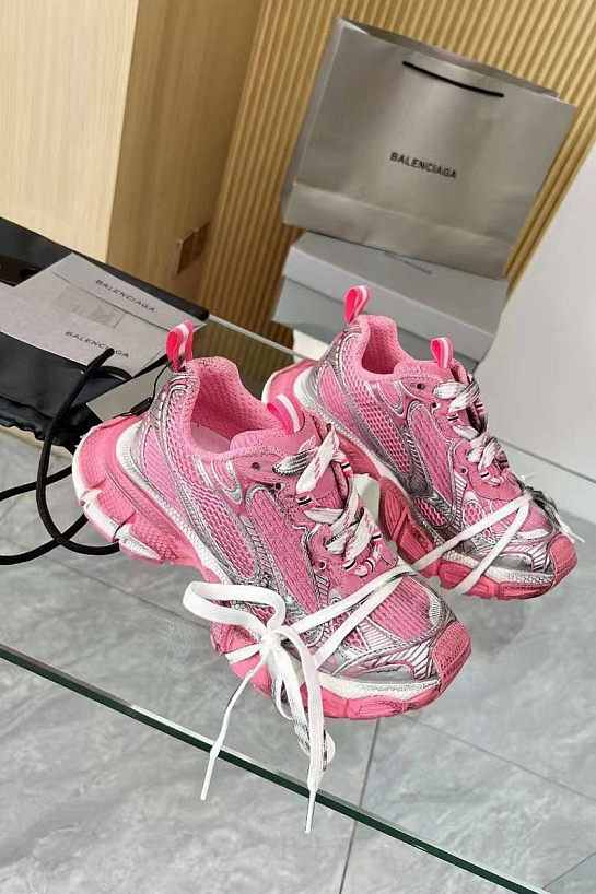 Женские кроссовки Balenciaga premium - Pink
