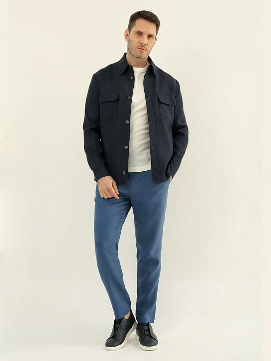 Мужские синие брюки Loro Piana premium