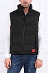 Мужской чёрный жилет Hugo Boss Baltino