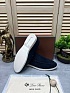 Мужские замшевые лоферы Loro Piana Open Walk - Navy