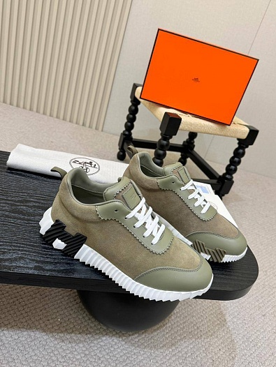 Мужские кроссовки Hermes Bouncing - Khaki   