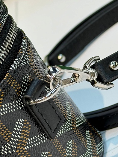 Кожаная сумка Goyard Muse Mini Vanity ​premium 16,5x10,5x8 см   