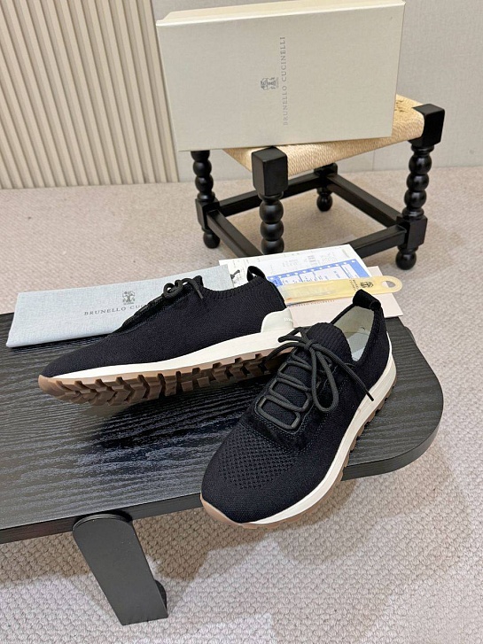 Мужские кроссовки Brunello Cucinelli knitted