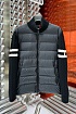 Мужская вязаная куртка Moncler logo-patch - Black