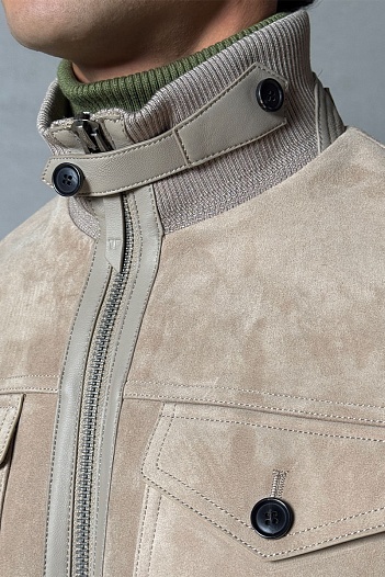 Мужская кожаная куртка Tom Ford premium   