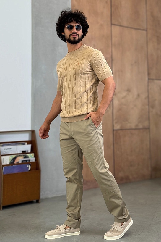 Мужские бежевые брюки Роlо Ralрh Lаurеn