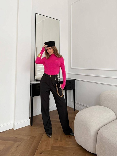 Женская водолазка Schiaparelli premium - Pink   