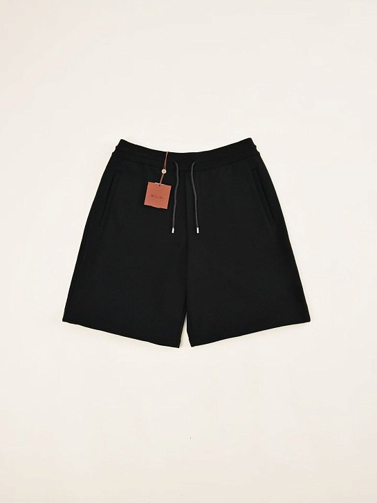 Мужские чёрные шорты Loro Piana premium