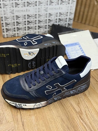 Мужские кроссовки Premiata Mick - Navy   