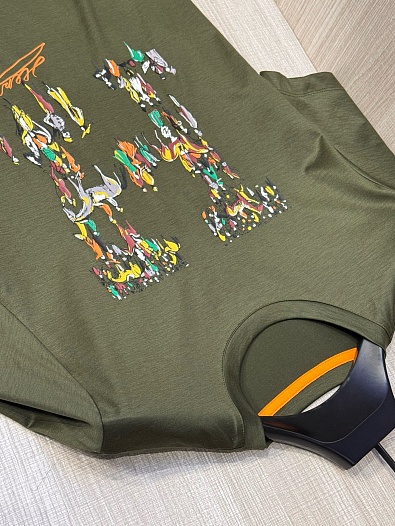 Мужская футболка Hermes Premium - Green   