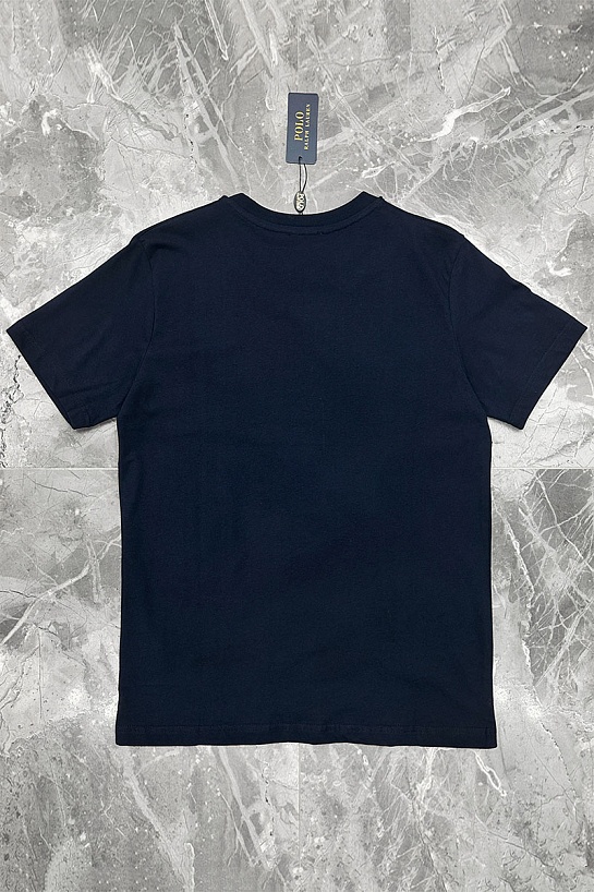 Тёмно-синяя футболка Роlо Ralрh Lаurеn basic