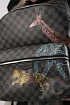 Кожаный рюкзак Louis Vuitton Discovery Damier Graphite 37x40x20 см