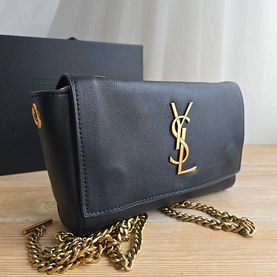 Кожаная сумка Yves Saint Laurent Kate 25x14 см