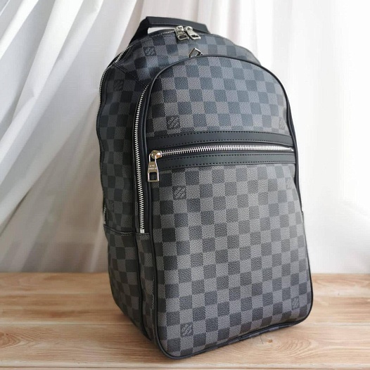 Кожаный рюкзак Louis Vuitton Damier 28x45x18 см   
