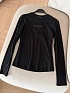 Женский базовый лонгслив Loro Piana Premium - Black