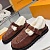 Женские меховые лоферы Louis Vuitton Colorado Comfort Mary Jane