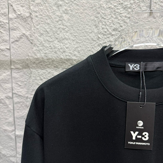 Чёрная футболка Y-3 Yohji Yamamoto x Adidas Premium