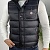 Мужской брендовый жилет Moncler чёрного цвета