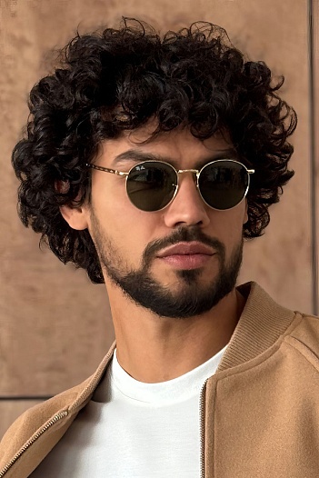 Солнцезащитные очки Ray-Ban New Round - Green   