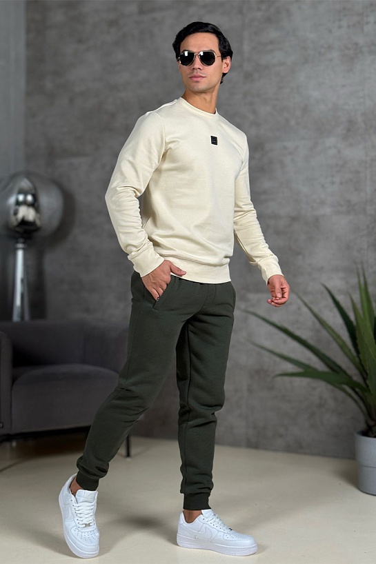 Мужской свитшот Hugo Boss Dettil - Beige