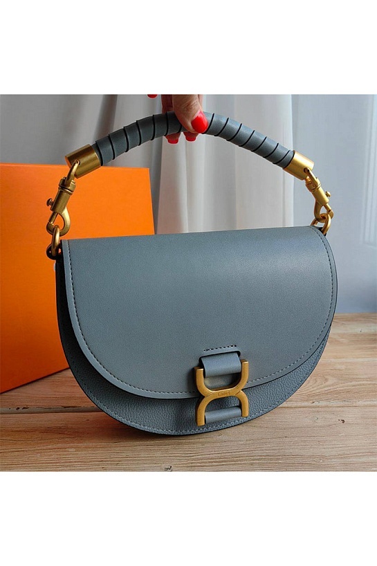 Кожаная сумка Chloe Marcie Mini Flap 23x16 см (3 расцветки)