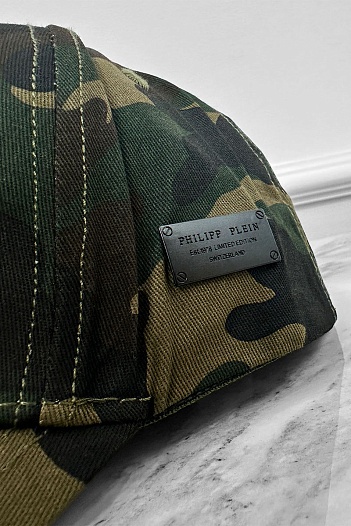 Мужская бейсболка Philipp Plein hexagon   