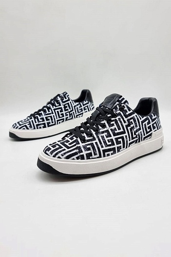 Мужские кроссовки Balmain Monogram B-Court   