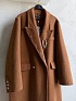 Женское шерстяное пальто Chrome Hearts premium