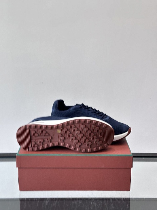 Мужские кроссовки Loro Piana Week End Walk - Navy