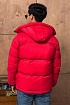 Мужская куртка Moncler красного цвета