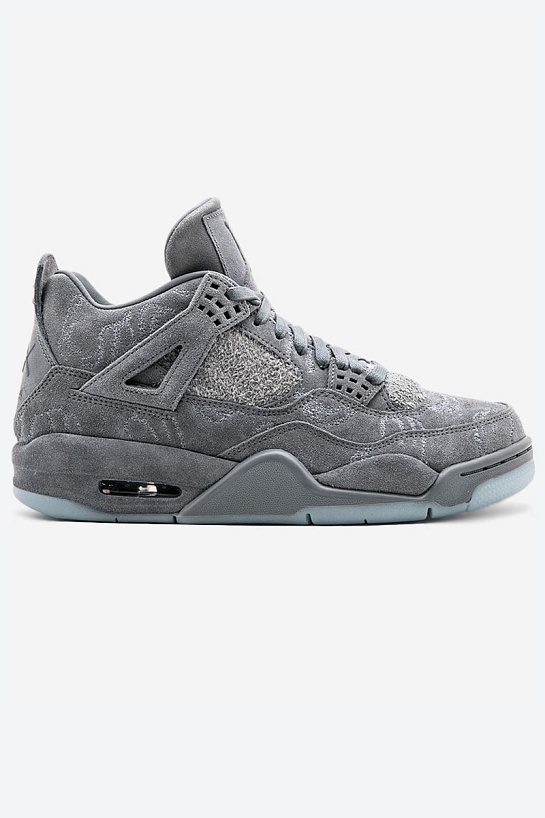 Кроссовки Nike Air Jordan 4 Retro x KAWS  - Grey