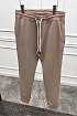Спортивные штаны Brunello Cucinelli logo-embroidered - Brown