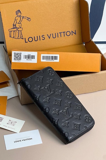 Кожаное портмоне Louis Vuitton Premium 20x10x2 см   