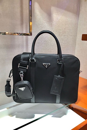 Нейлоновый портфель Prada Premium 36x28x7 см   