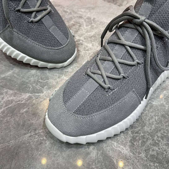 Текстильные кроссовки Hermes lift slip-on - Grey