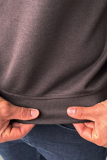 Утеплённая кофта Loro Piana zip-neck - Brown   