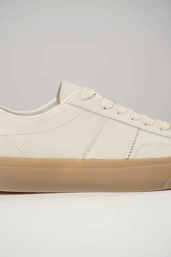 Кожаные кроссовки Tom Ford Cambridge - White