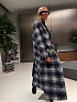 Женское пальто в клетку Schiaparelli premium