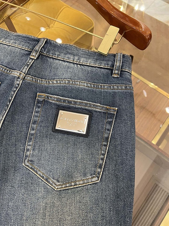 Мужские синие джинсы Dolce & Gabbana comfort fit