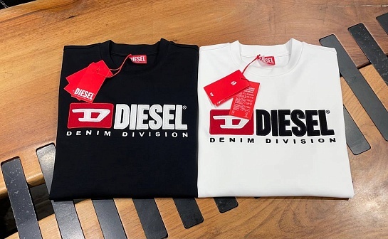 Мужской свитшот Diesel Crew-Division - White