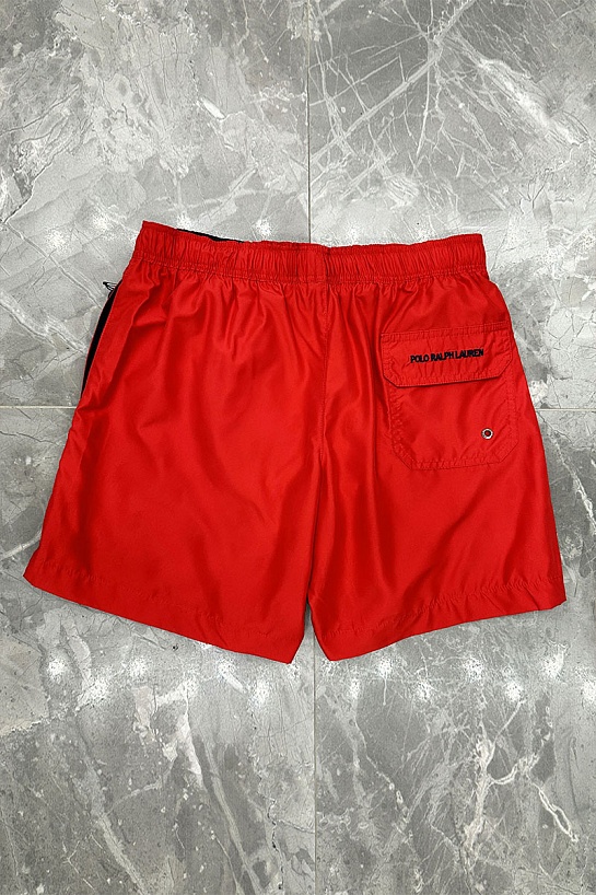 Мужские красные шорты Polo Ralph Lauren