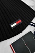 Мужская чёрная шапка Tommy Hilfiger logo-patch