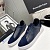 Кроссовки с мехом Ermenegildo Zegna Triple Stitch low-top - Navy