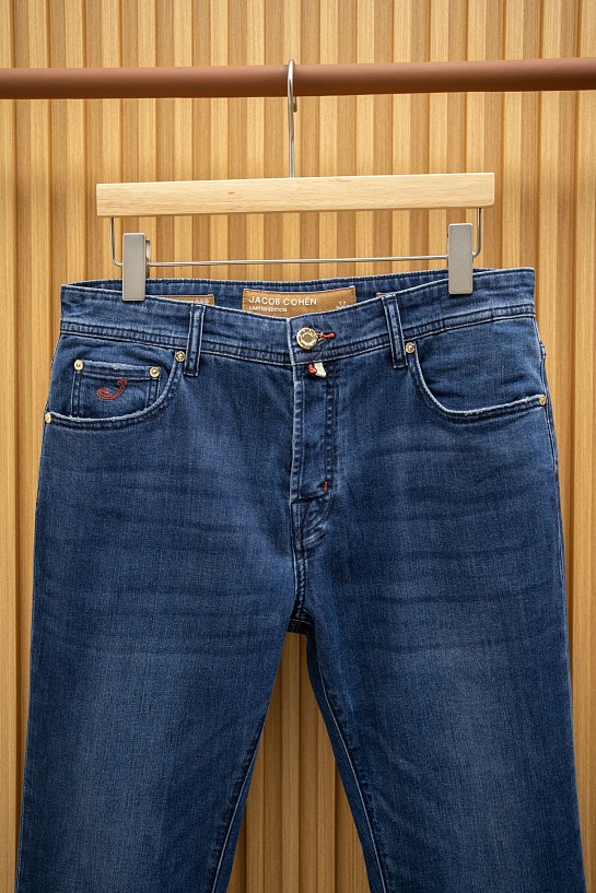 Мужские синие джинсы Jacob Cohen Premium