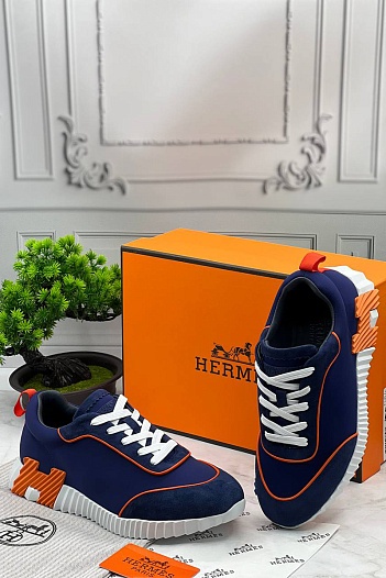 Мужские кроссовки Hermes Bouncing - Blue   