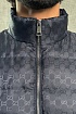 Мужской темно-синий жилет Gucci GG monogram