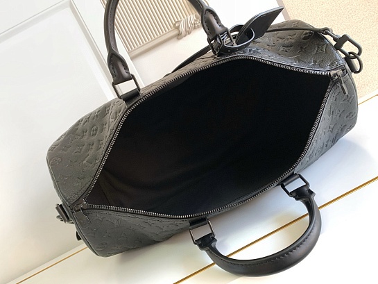 Дорожная кожаная сумка Louis Vuitton Keepal Bondouliere 50 Premium 50x29x23 см