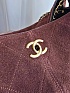 Женская комбинированная сумка Chanel 36x26 см