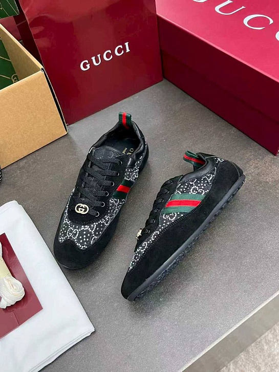 Женские кроссовки Gucci GG Shift premium
